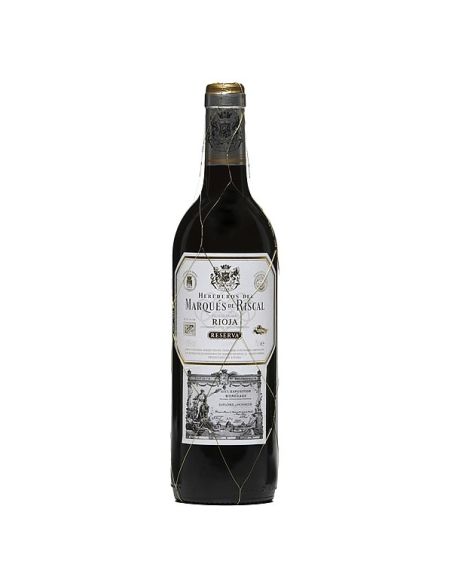 Rioja wine Marqués de Riscal red reserva