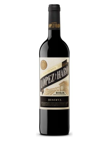 Rioja wine Hacienda Lopez de Haro Reserva red