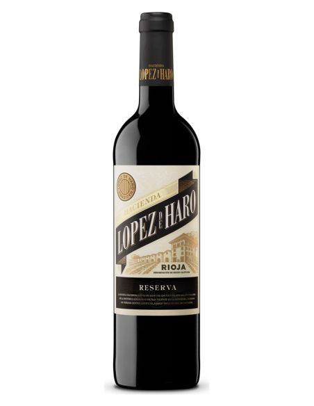 Rioja wine Hacienda Lopez de Haro Reserva red