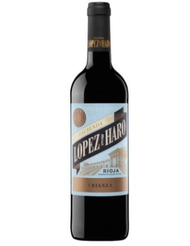 Rioja wine Hacienda Lopez de Haro Crianza red