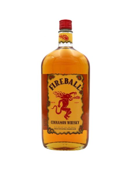 Whisky blended fireball cinnamon liqueur 33%
