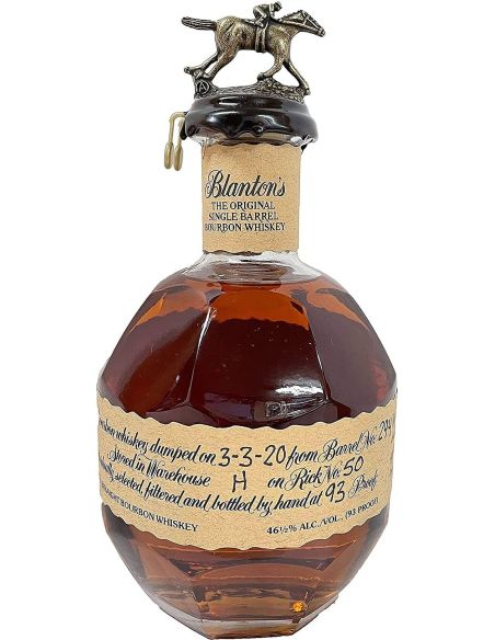 Blanton’s Original bourbon whiskey with case