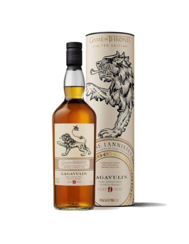 Lagavulin 9 yo single malt whisky cough game