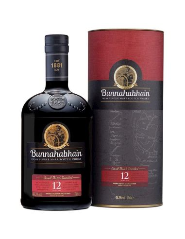 Whisky single malt bunnahabhain 12 yo 46,3% vol