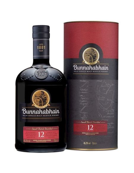 Whisky single malt bunnahabhain 12 yo 46,3% vol
