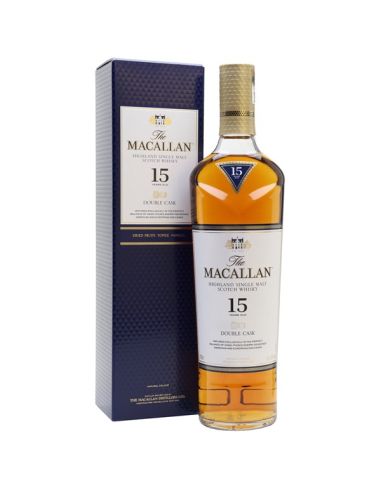 Whisky single malt the macallan 15 yo double cask