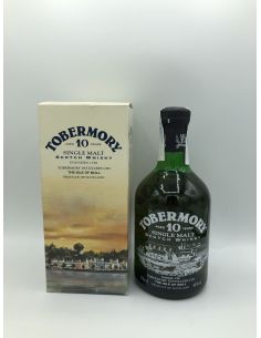 Whisky single malt tobermory 10 años amb estoig