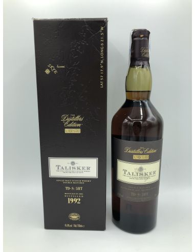 Whisky single malt talisker 1992 distillers edition