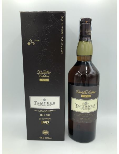 Whisky single malt talisker 1992 distillers edition Whisky single malt talisker 1992 distillers edition