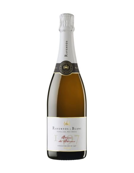 Botella espumoso Conca del Riu Anoia RAVENTOS I BLANC BLANC DE BLANCS EXTRA BRUT