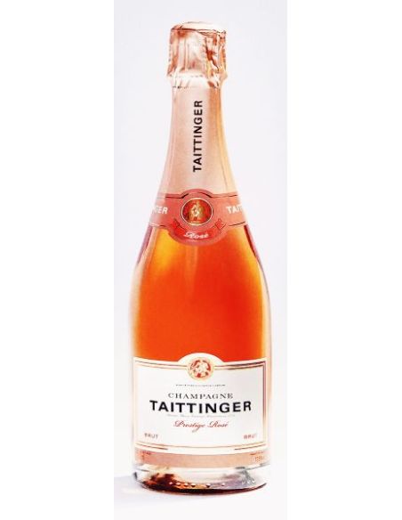 Champagne taittinger prestige rose con estuche