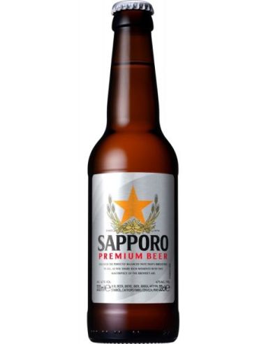 Cervesa sapporo lager 33 cl 4% vol