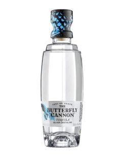 Tequila butterfly cannon silver cristalino mexican