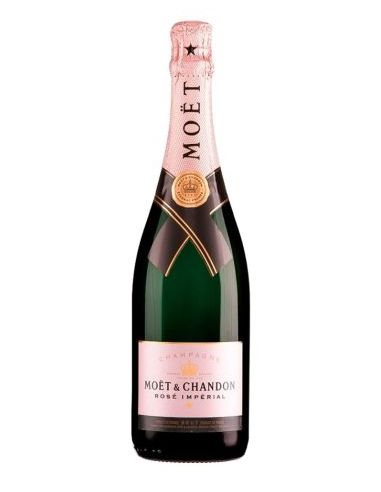 Botella champagne MOET ROSE IMPERIAL CON ESTUCHE