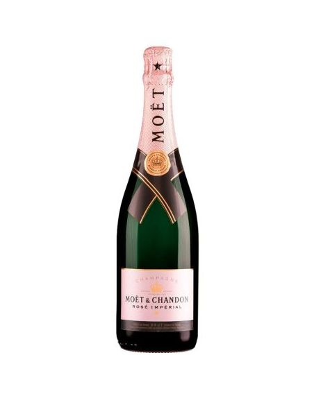 Botella champagne MOET ROSE IMPERIAL CON ESTUCHE