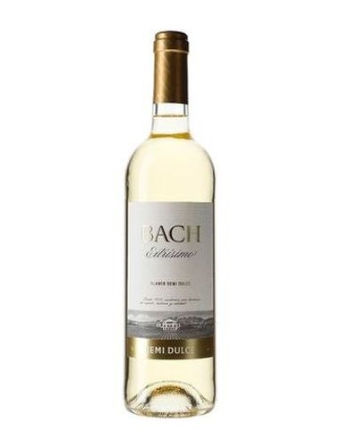 Vino de catalunya bach extrisimo semidulce blanco