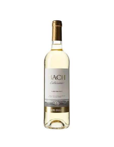 Vino de catalunya bach extrisimo semidulce blanco
