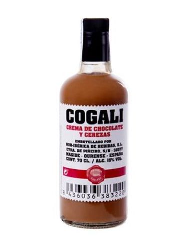 Aguardiente cogali licor chocolate y cereza