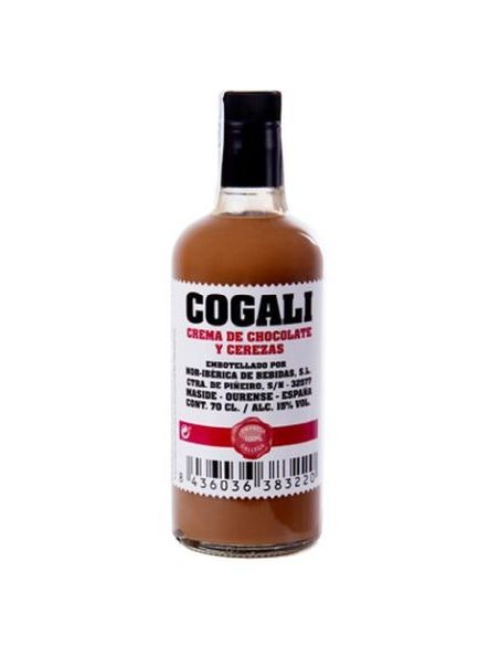 Aguardiente cogali licor chocolate y cereza