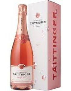 Champagne taittinger prestige rose con estuche