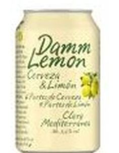 Damm Lemon beer can 33 cl 2