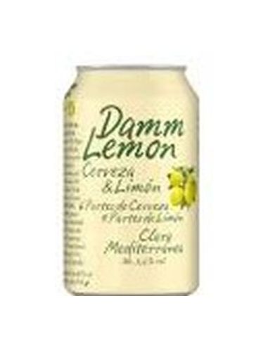 Cervesa damm lemon lata 33 cl
