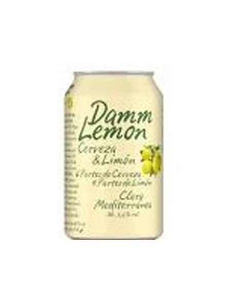 Cervesa damm lemon lata 33 cl