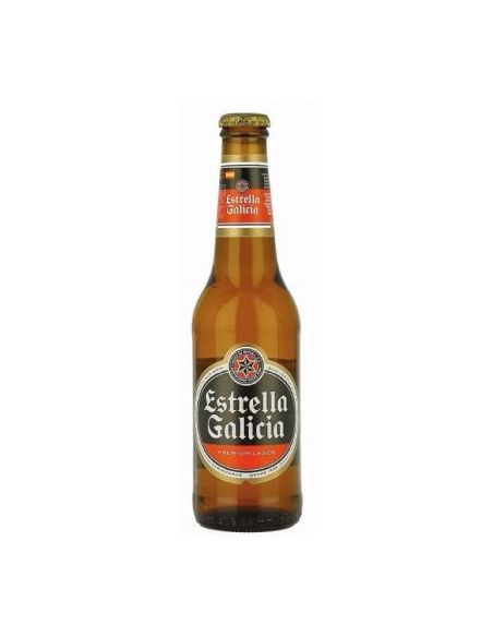 Cerveza estrella galicia botella 33 cl