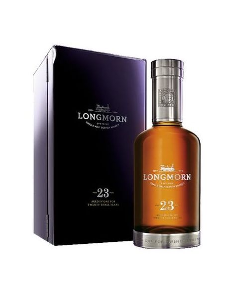 Single malt whisky Longmorn 23 yo with luxury gift box
