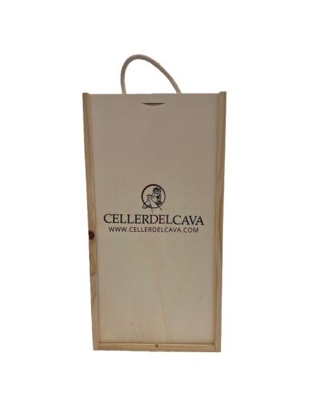 CDC WOODEN BOX 2 BOTT.