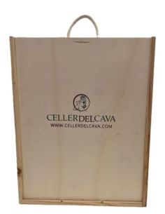 CDC WOODEN BOX 3 BOTT.