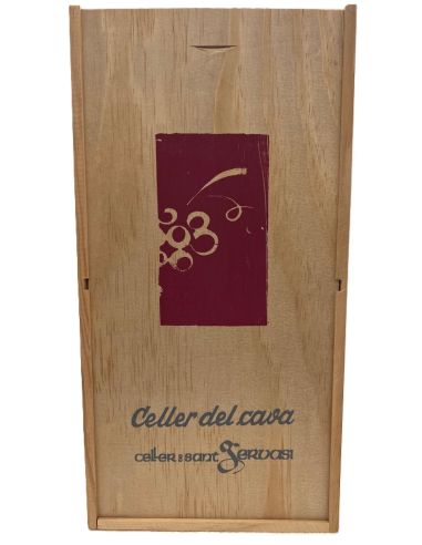 CDC WOODEN BOX 6 BOTT.