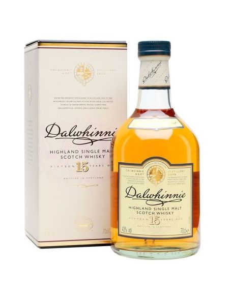 Whisky single malt dalwhinnie 15 yo