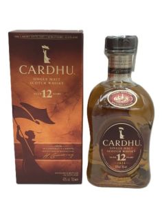 Whisky single malt cardhu 12 yo