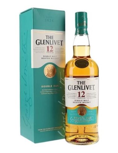 Whisky single malt the glenlivet 12 yo con estuche