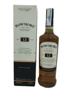 Whisky single malt bowmore 12 yo