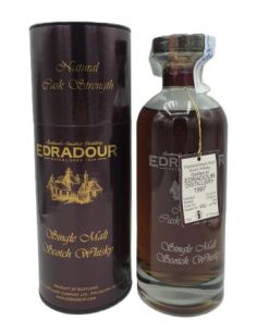 Whisky single malt edradour 1997 ibisco dec.single malt