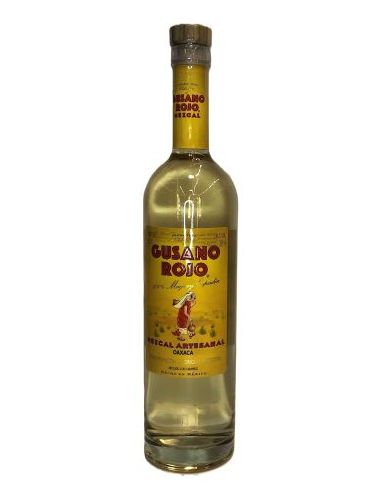 Red worm mezcal