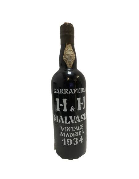 Botella generoso H & H MALVASIA MADEIRA 34