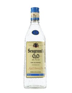 Ginebra sin alcohol seagrams 0,0%