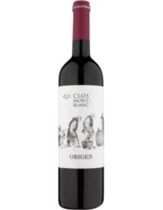 Red crianza wine of origin