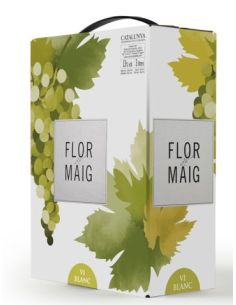Flor de Maig wine BIB 3 L white