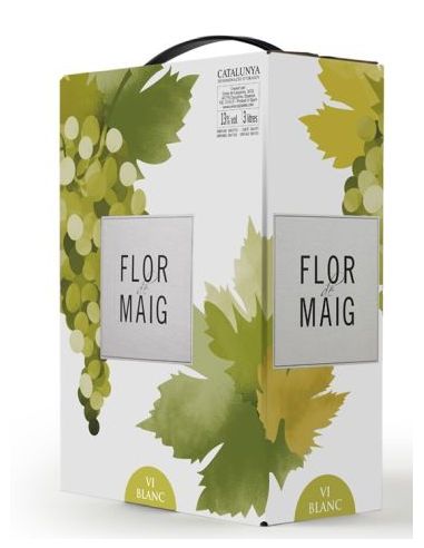 Vi flor de maig bib 3 l blanc
