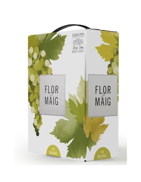 Vi flor de maig bib 3 l blanc