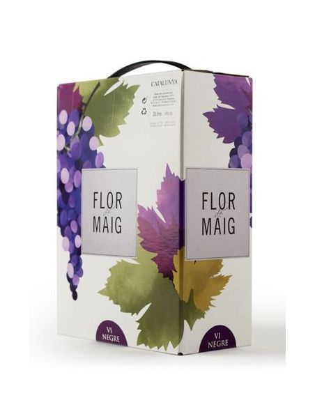 Flor de Maig wine BIB 3 L red