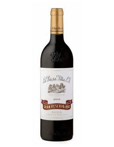 Rioja wine 890 Gran Reserva 2010 red