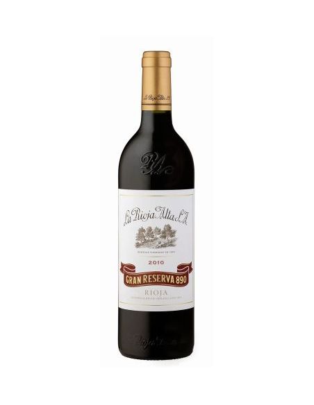 Rioja wine 890 Gran Reserva 2010 red