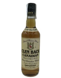 Whisky blended clen back canadian