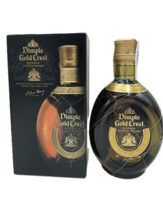 Whisky blended dimple gold crest