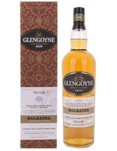 Whisky single malt glengoyne balbaina oak oloroso sherry cask 1 l 43%